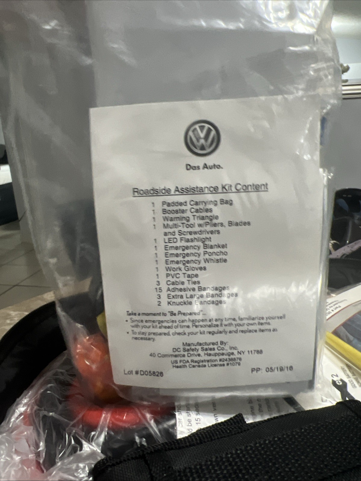 VW Emergency Kit