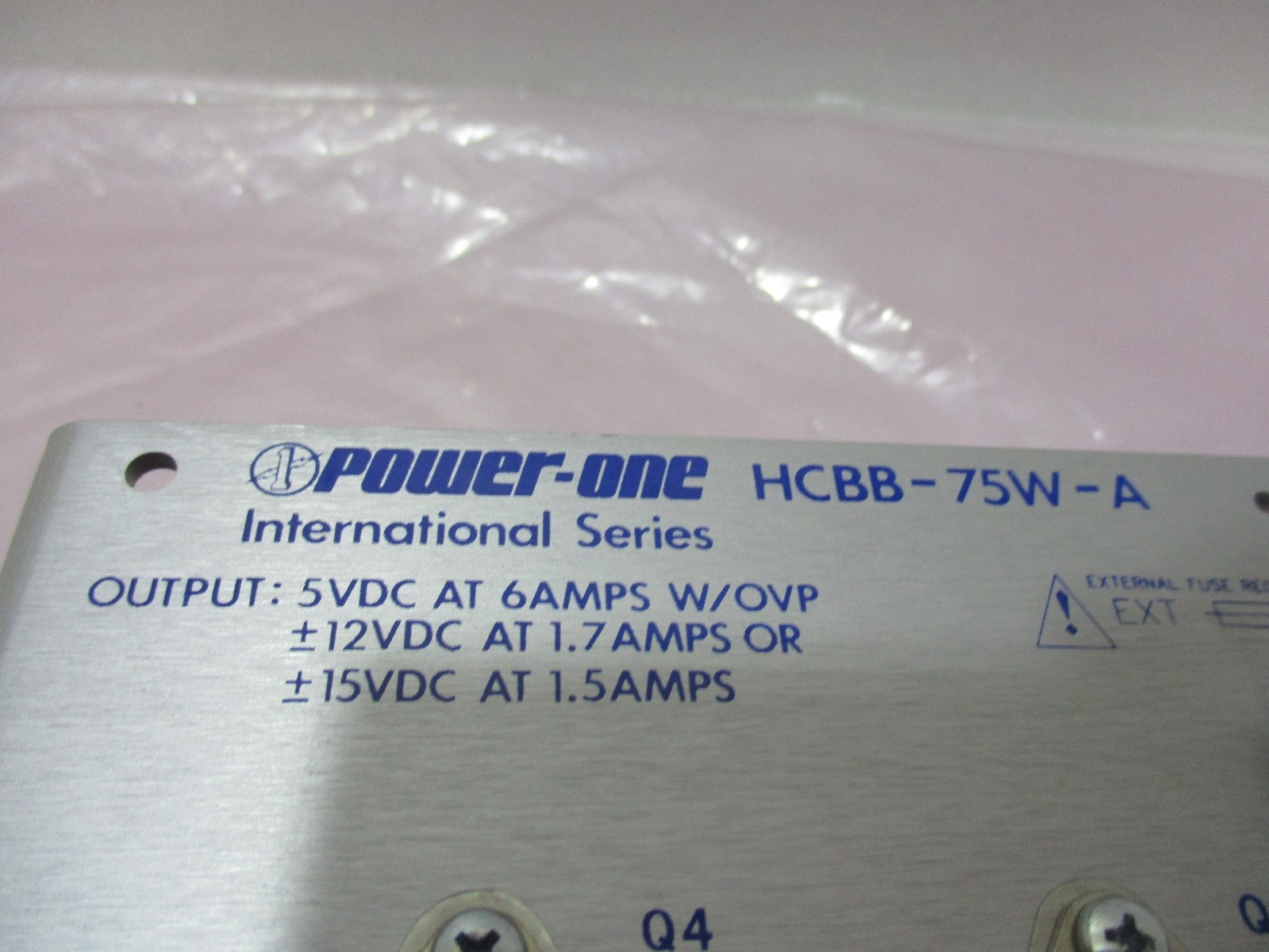Power One HCBB-75W-A Power Supply, 420771