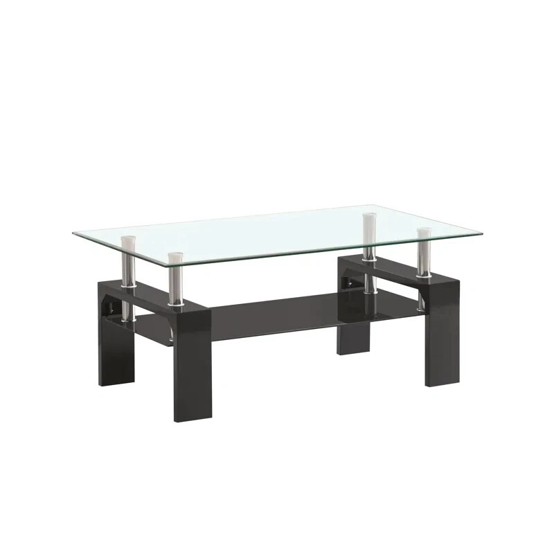 Timsbury 4 Legs Coffee Table with Storage
