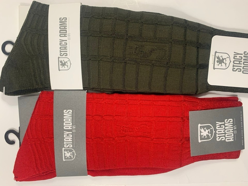 🔥🔥🔥 New Stacy Adams Silky Dress Socks + 🎁🎁 Free Gift - Free Dress Socks!