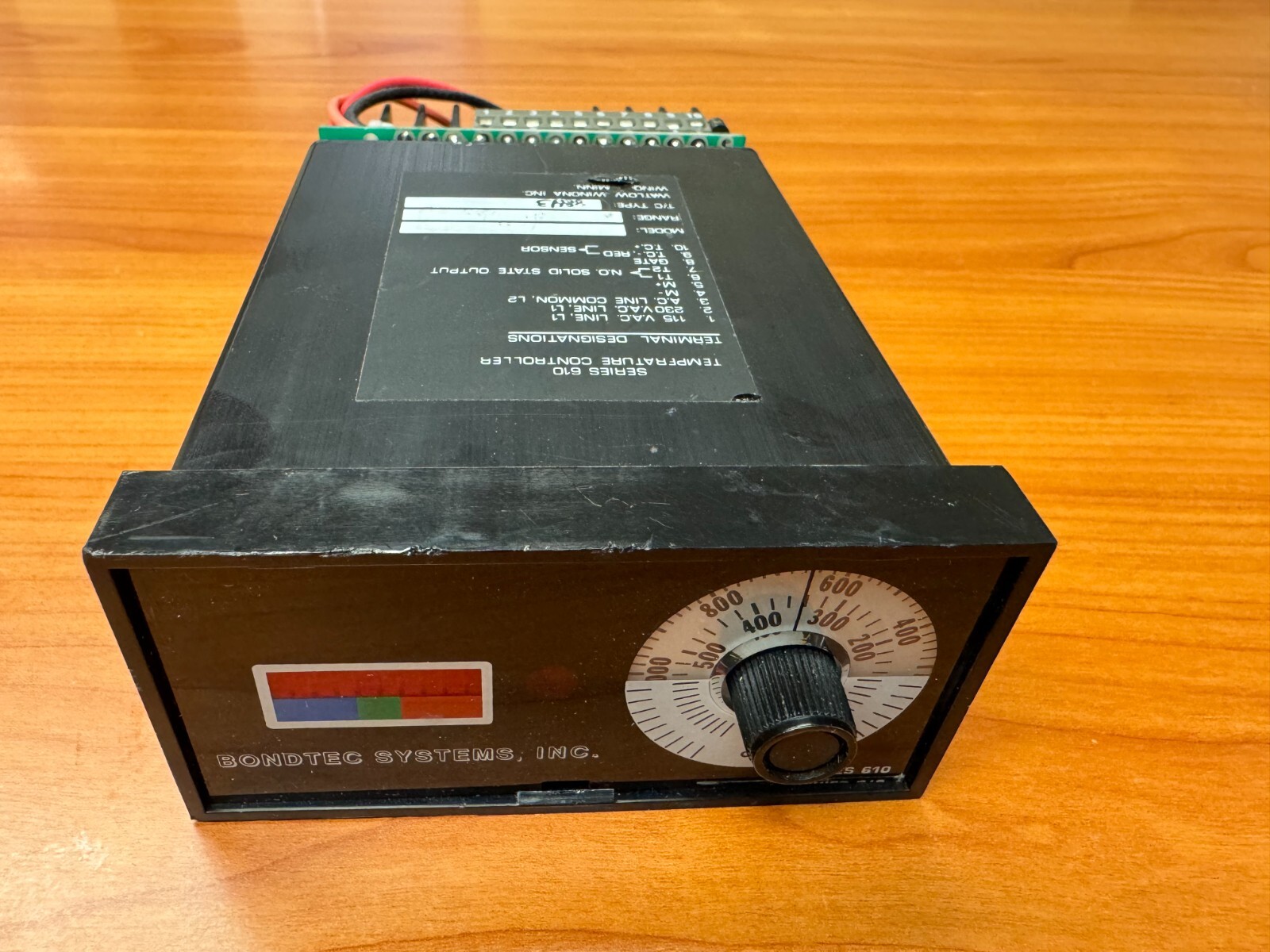 WATLOW BONDTEC SERIES 610 TEMPERATURE CONTROLLER