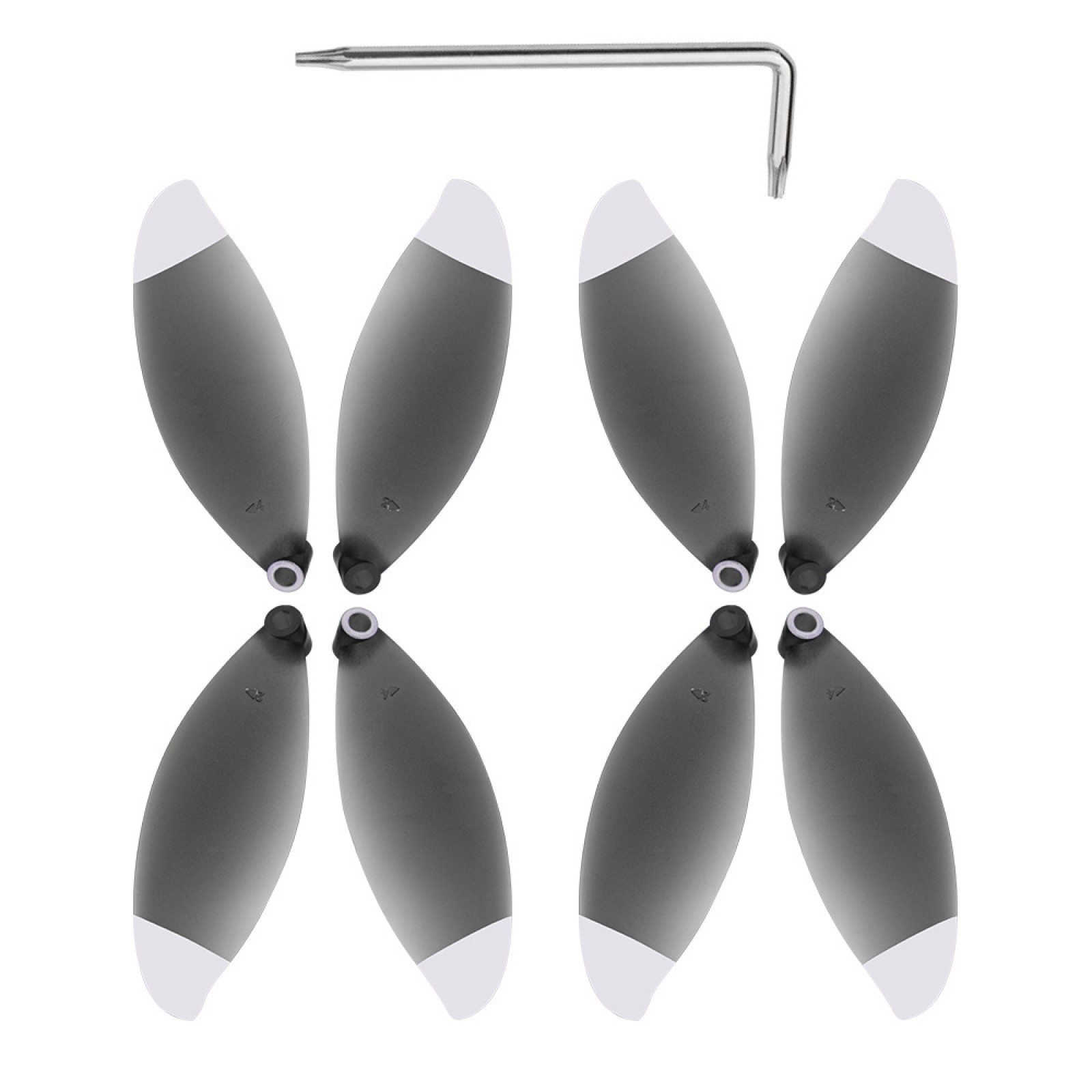 8X Quick Release Propellers CCW CW Props With Wrench For Parrot Anafi Drone e