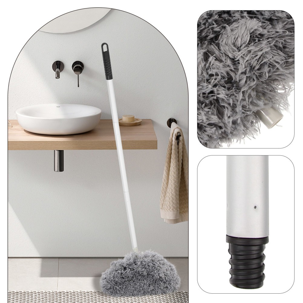 Ceiling Fan Extendable Duster Cobweb Duster with Extension Pole for Cleaning