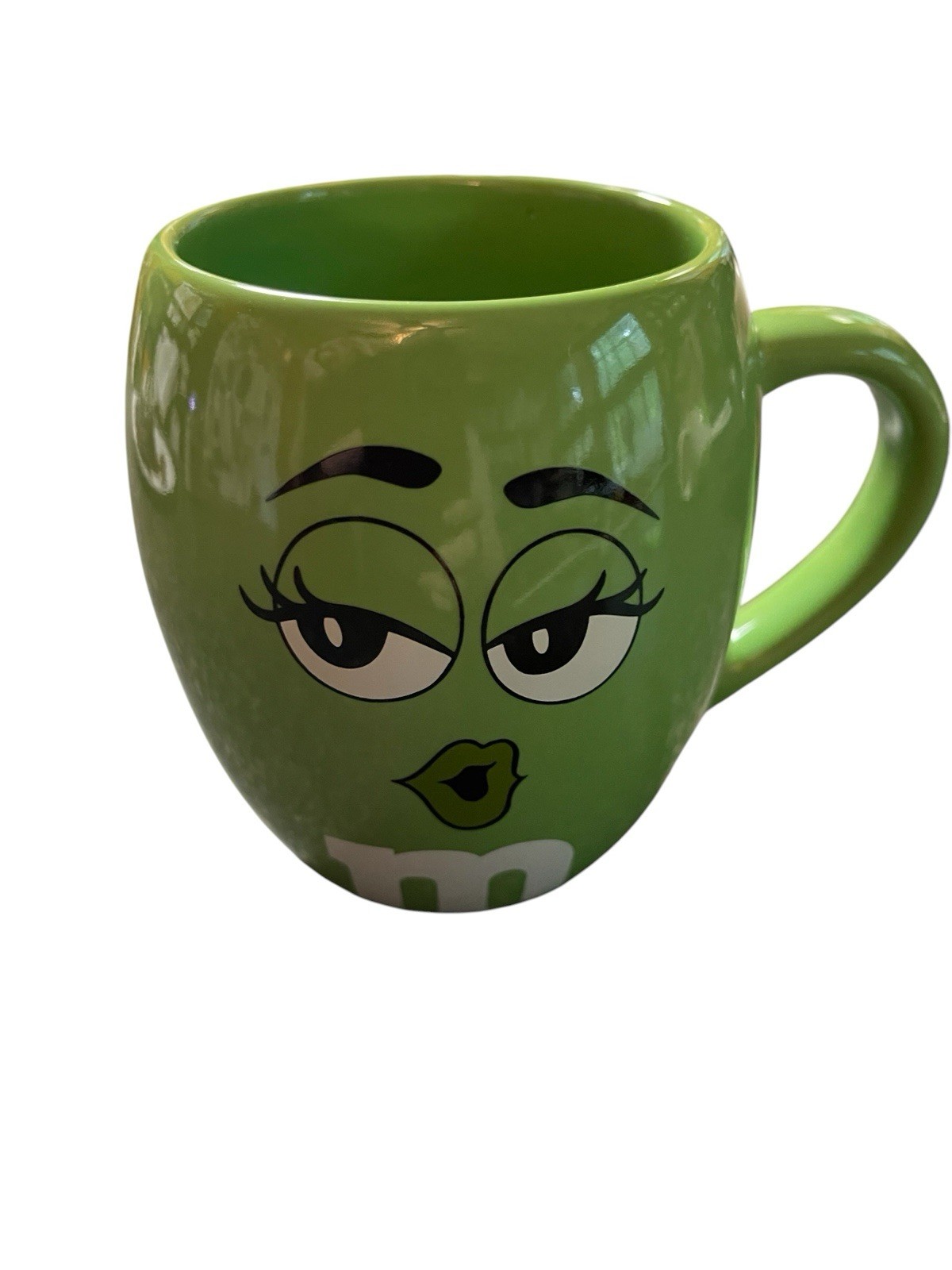 M&M’s Green Character Mug Oversized 19 oz Ceramic Coffee Cup Licensed Mars 19oz