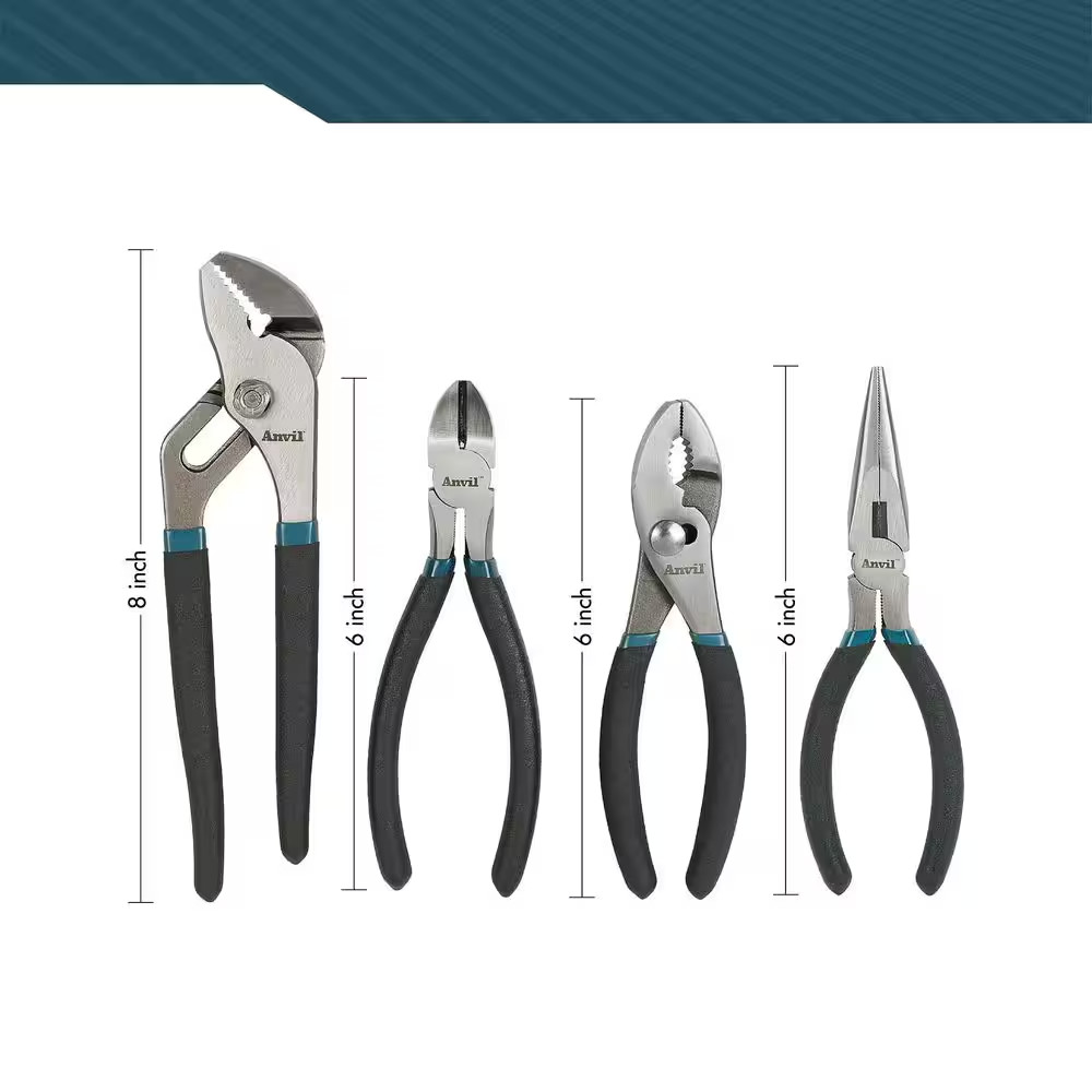 4-Piece Plier Set