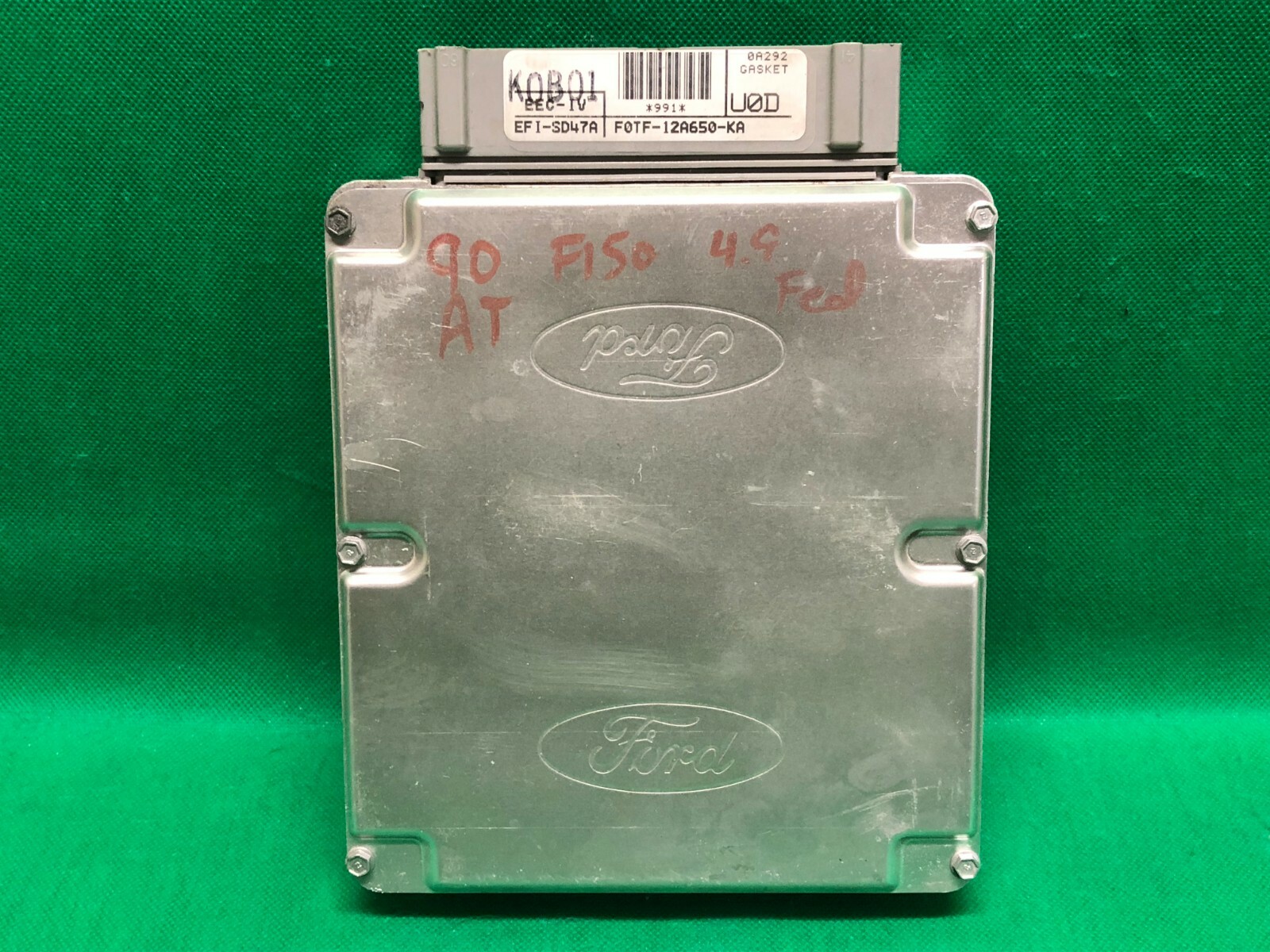 PLUG & PLAY 90 FORD F150 4.9 CONTROL MODULE ECU PCM ECM F0TF-12A650-KA U0D