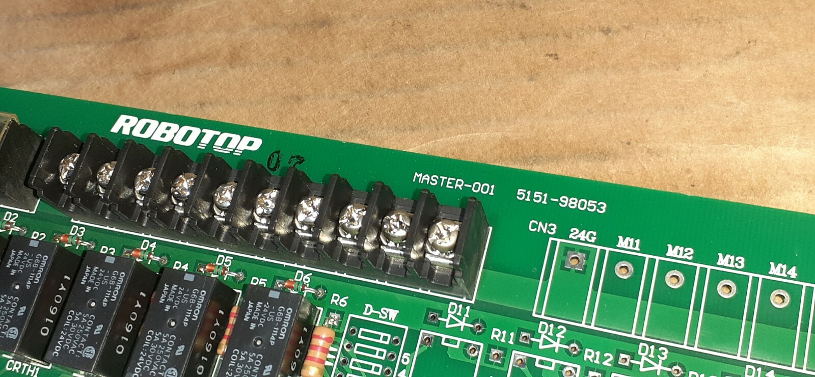 ROBOTOP MASTER CIRCUIT BOARD MODULE MASTER-001 5151-98053 Fast Shipping