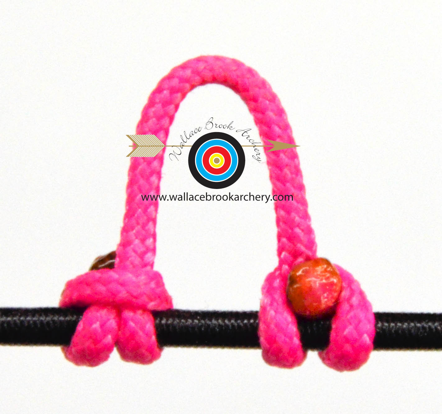 3 Pack Pink Archery Release Bow String Nock D Loop Bowstring BCY #24