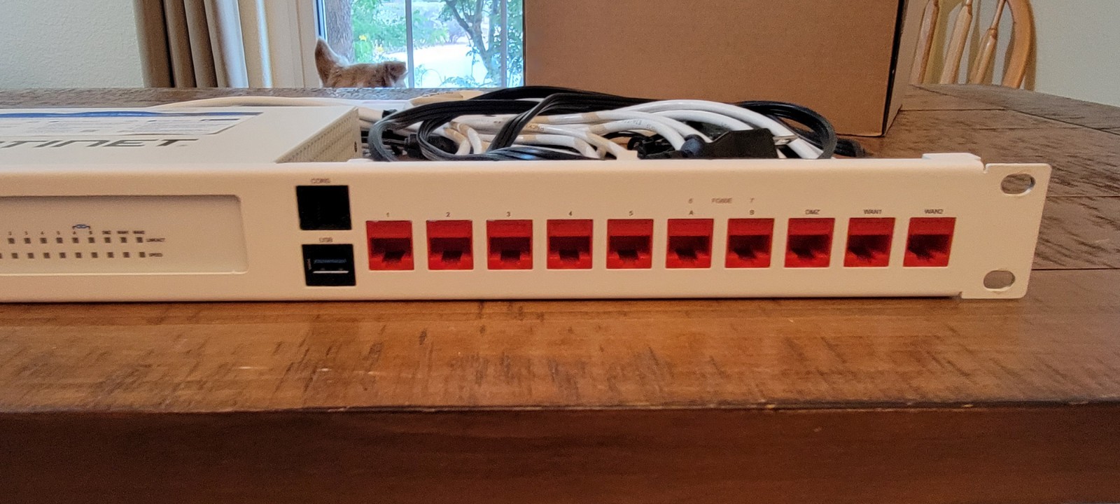 Fortinet FortiGate 60F FG-60F Firewall + Rackmount.IT RM-FR-T10 Bundle