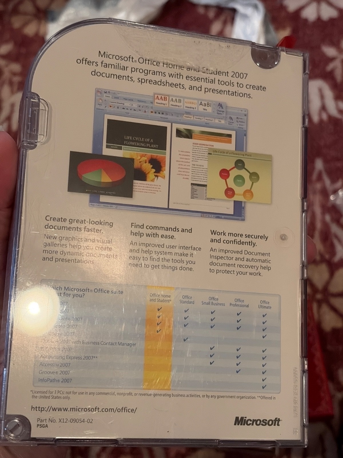 Microsoft Office Home and Student 2007 (79G-00007)