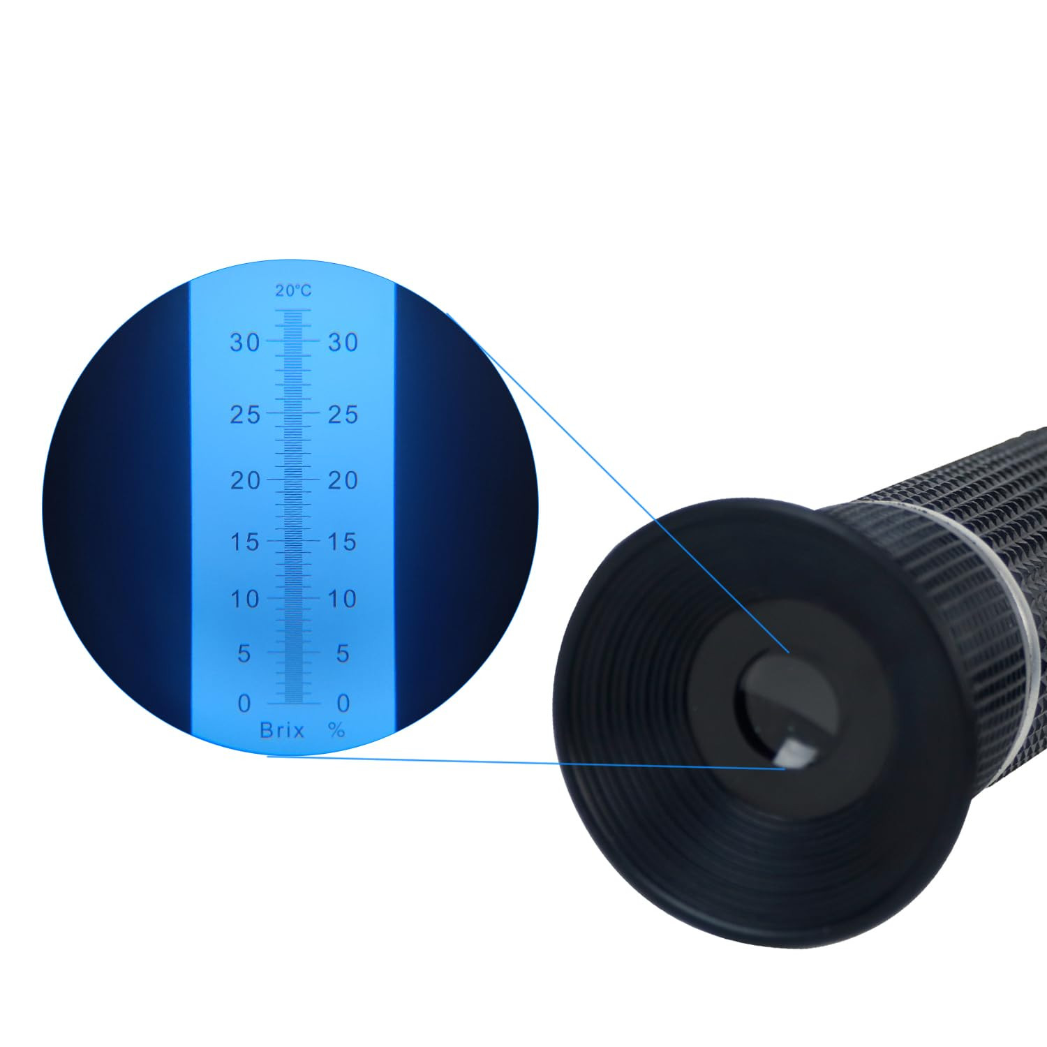 0-32% Brix Meter Refractometer with ATC, Brix Refractometer,Lab Refractometer Fo