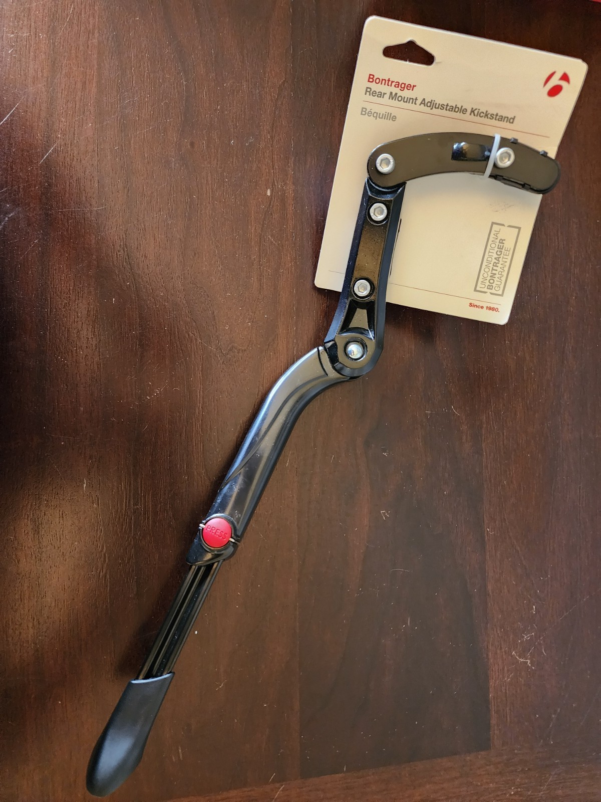 Bontrager Rear Mount Adjustable Kickstand - 24"-29" - Model No. 546291
