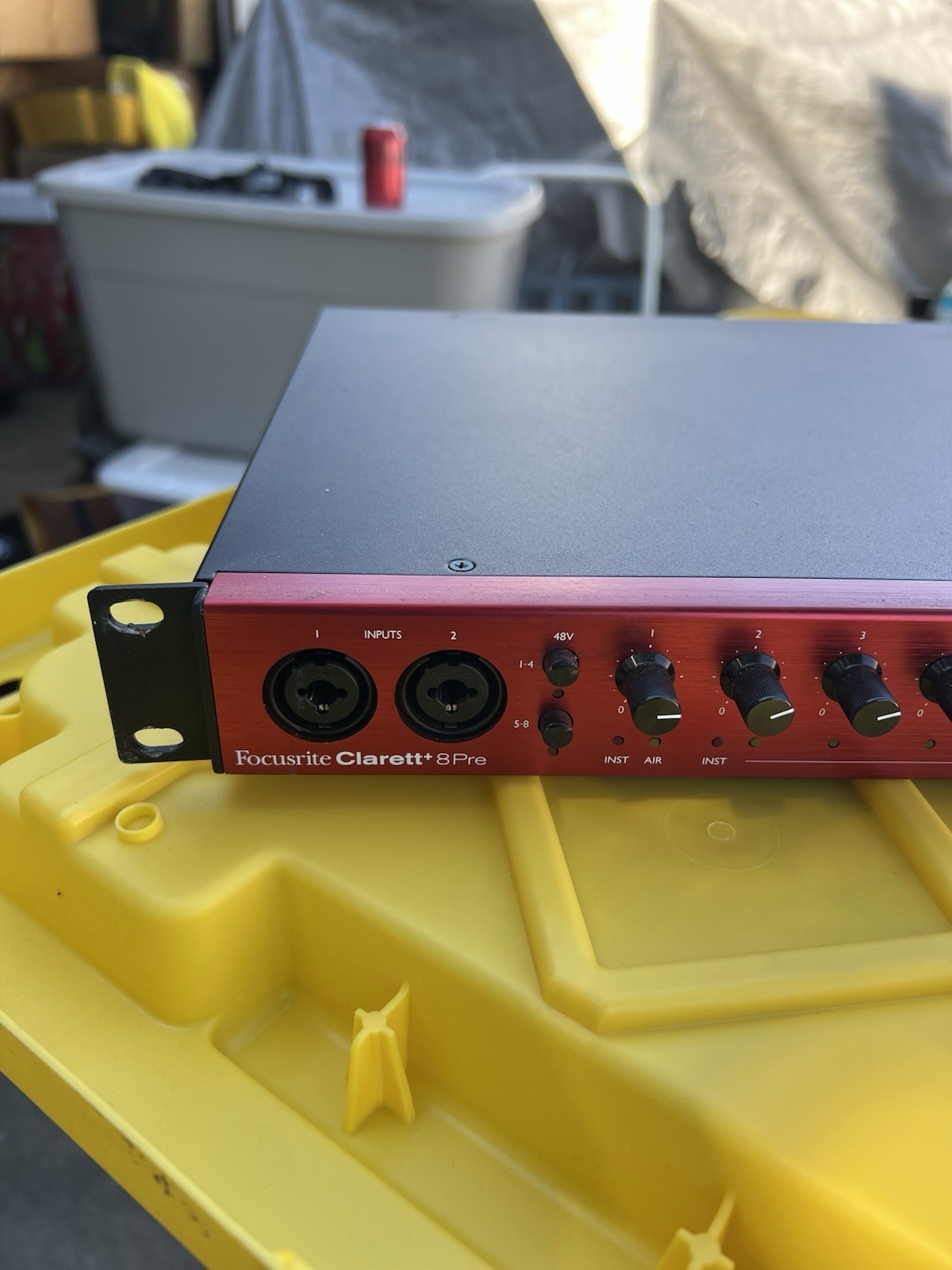 Focusrite Clarett+ 8Pre Rack Mount USB-C Audio Interface