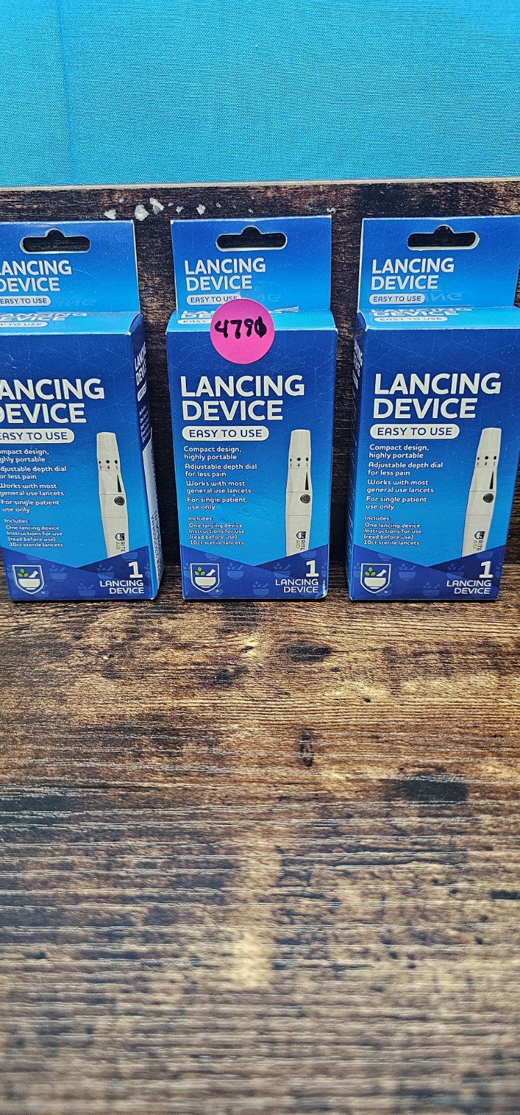 Rite Aid Lancing Device - 3 BOXES Exp 6/28