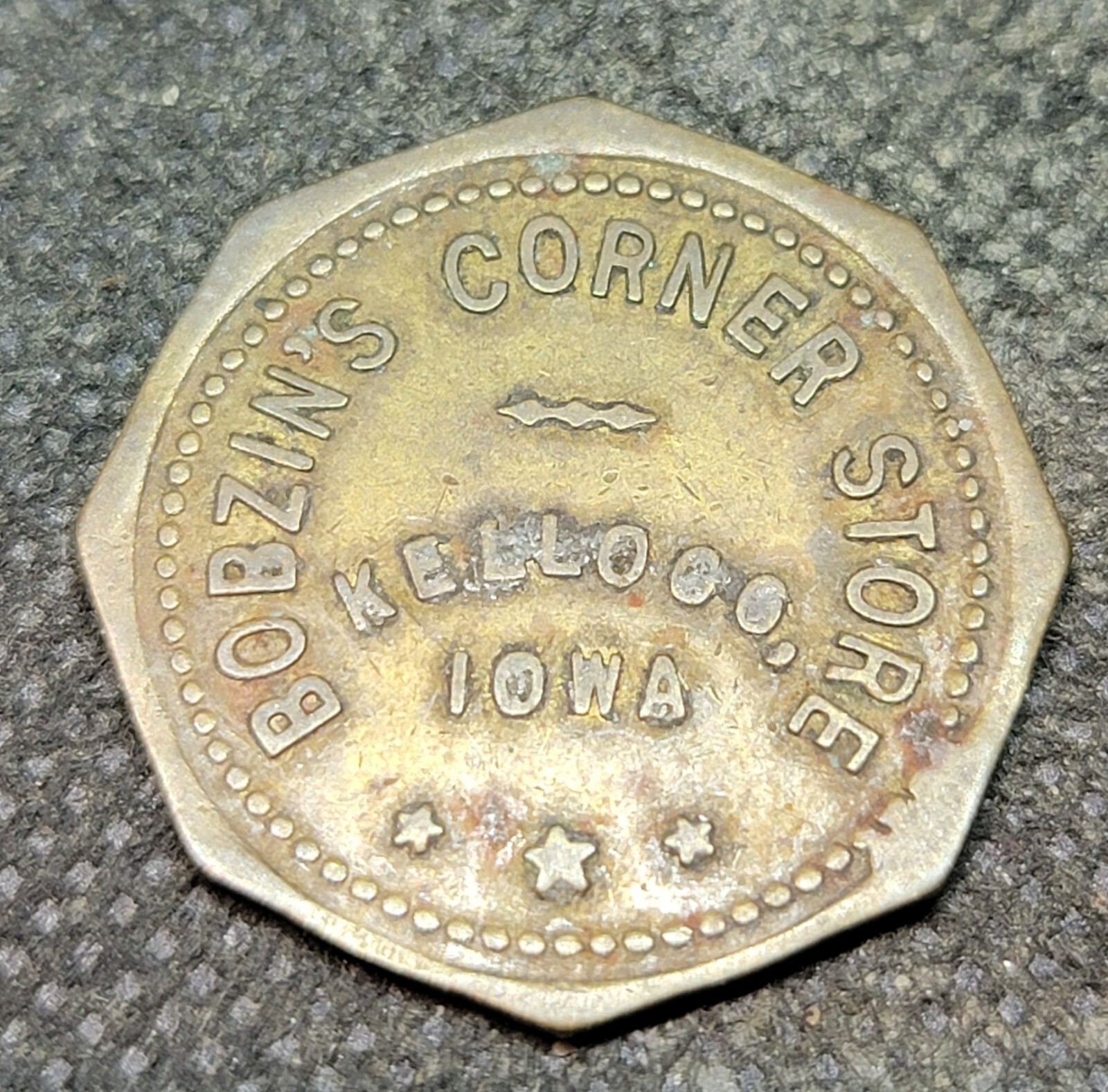 KELLOGG, IOWA TRADE TOKEN L232