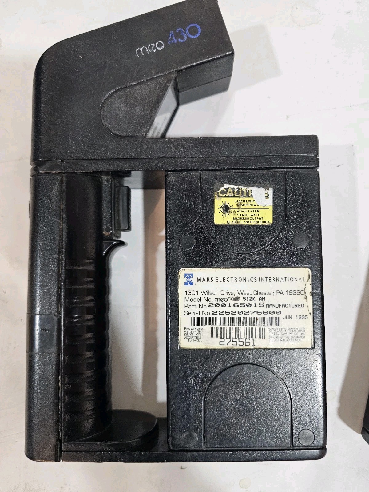 Mars Electronics MEQ430-512K-AN Barcode Scanner
