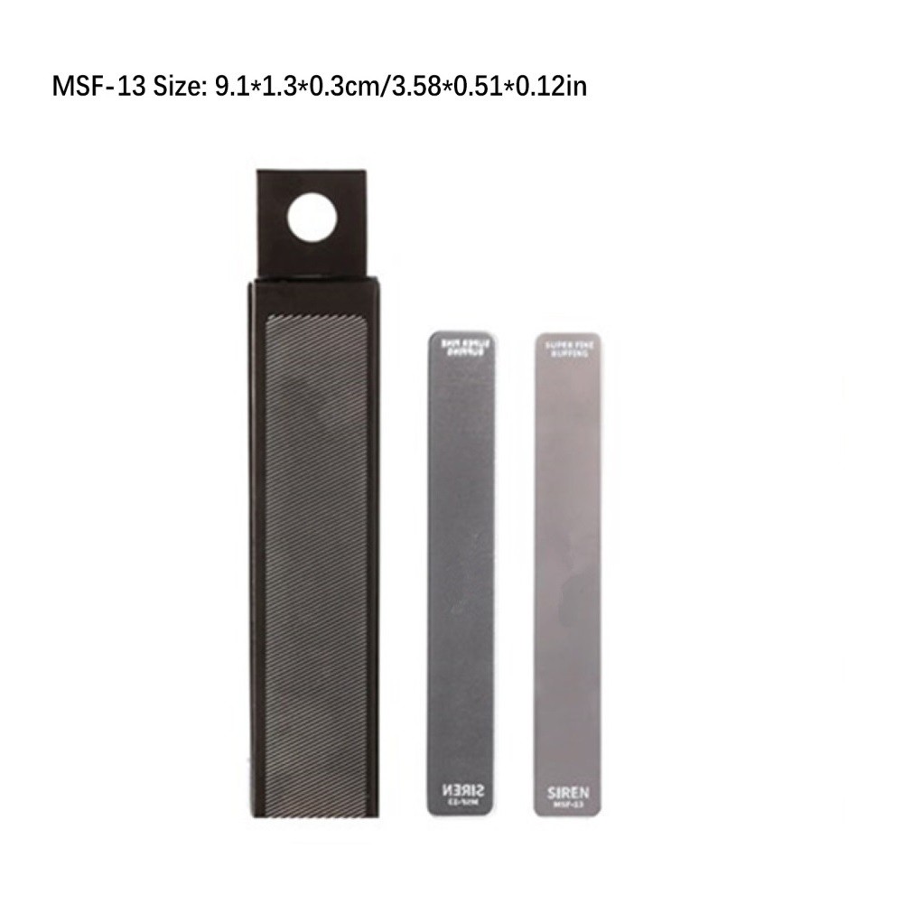 MSF-13 Precision File Knife Model Handmade Grinding Tool For Plastic &Wood