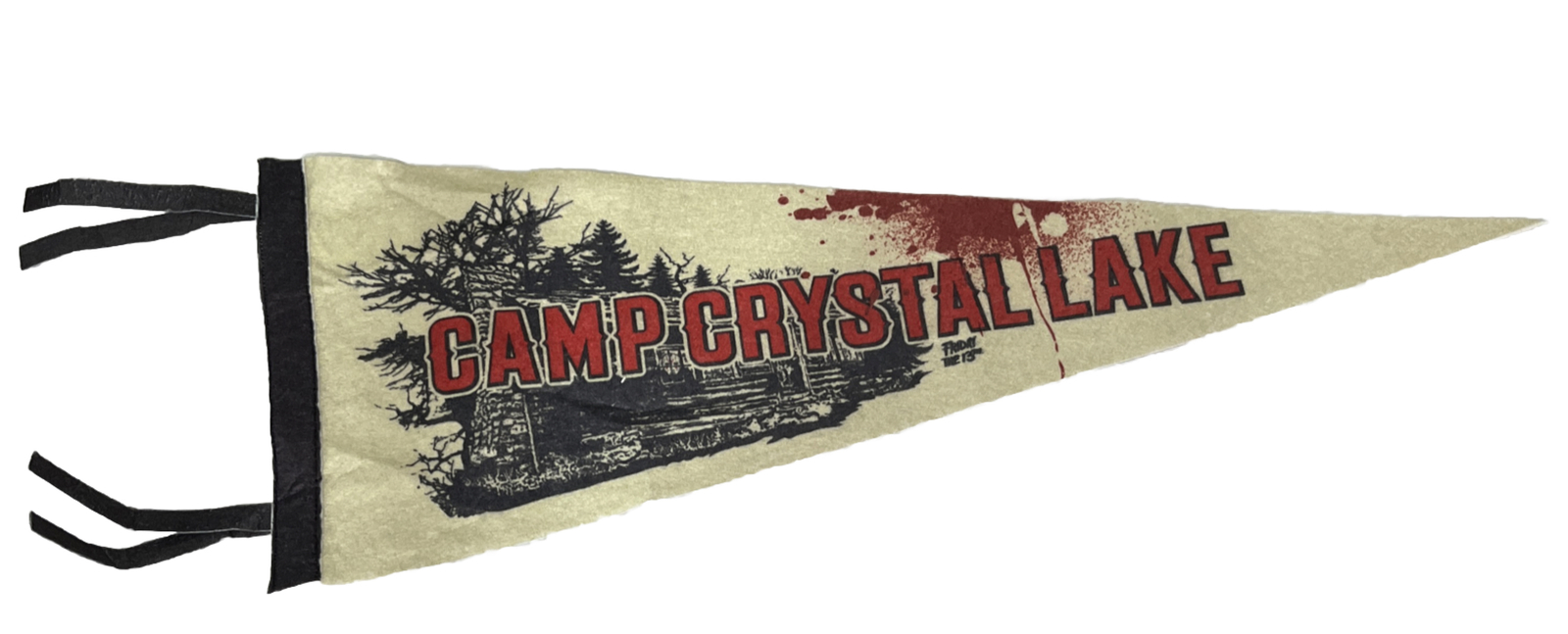 Friday The 13th Banner Flag Jason Voorhees Camp Crystal Lake Collectible Horror