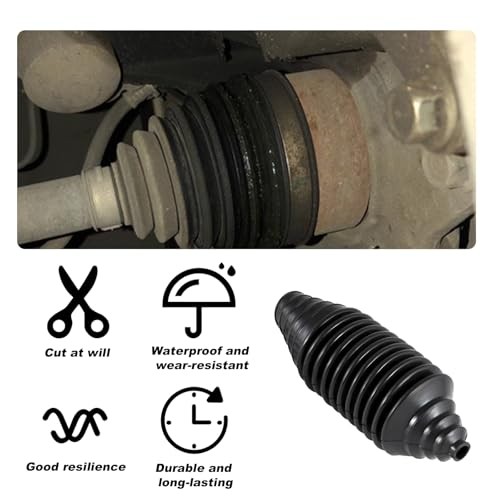 12 PCS Car Rack and Pinion Boot Steering Rack Boot Tool Kit, Silicone Rack and