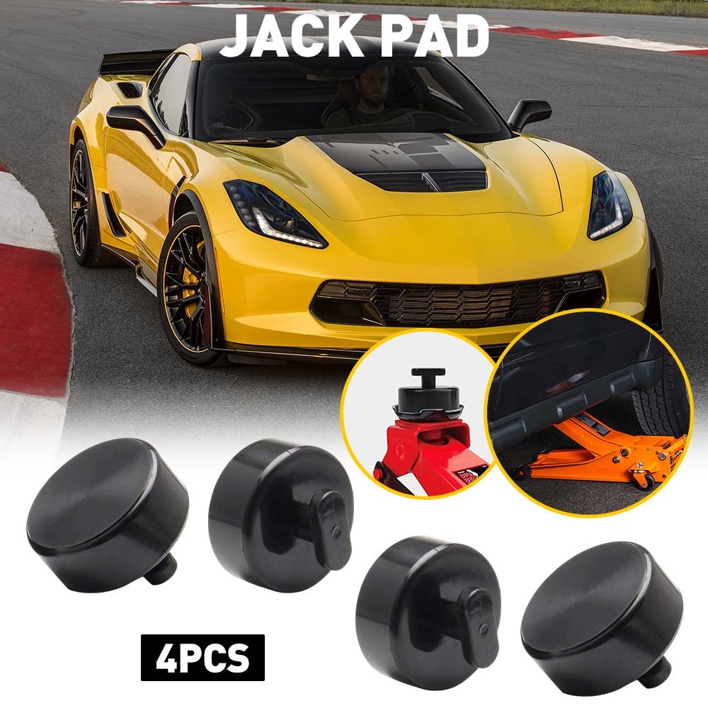 4 Rubber Jack Pucks Jacking Lift Pad for Chevrolet Corvette C5 C6 C7 GS Z AUXITO