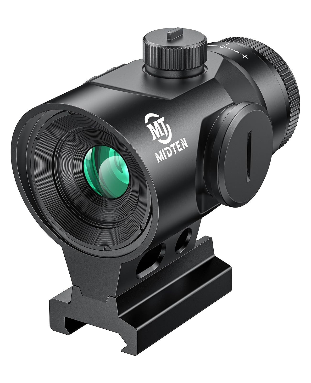 Motion Awake 1x20 Compact Prism Scope 10 Brightness Red Illuminated Circle Dot