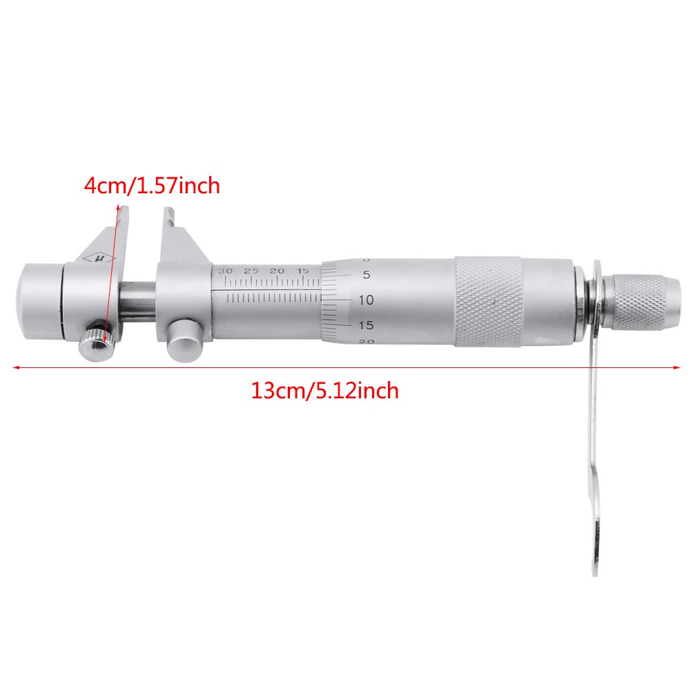 Micrometer 5-30mm Hole Internal Diameter Gauge 0.01mm +Case