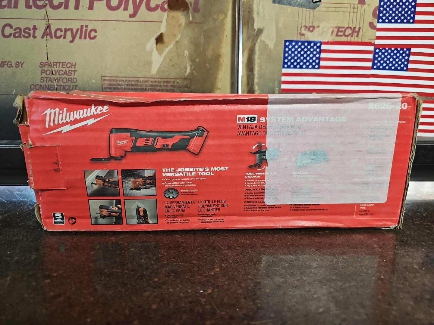 Milwaukee 2626-20 18-Volt Lithium-Ion Cordless Oscillating Multi-Tool(Tool Only)