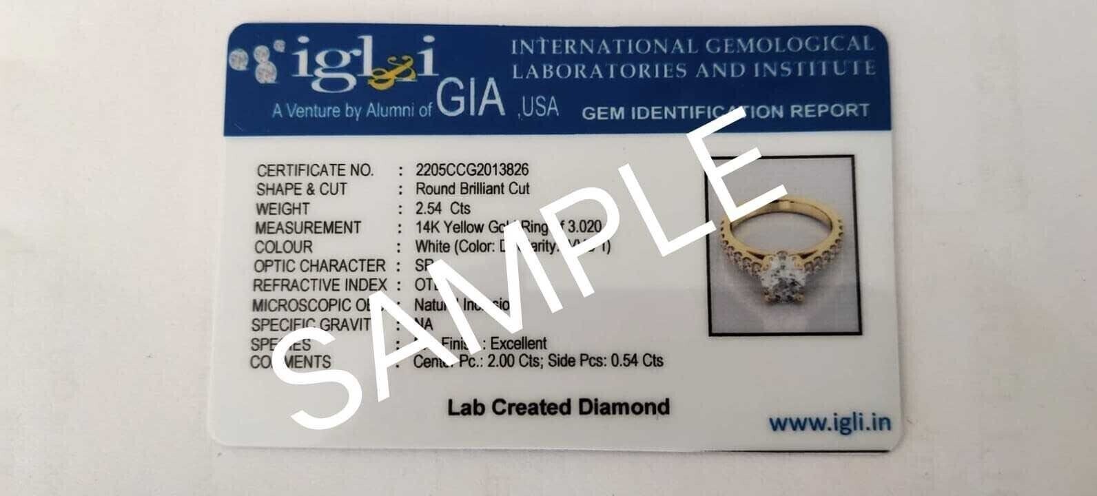 2.00 Ct Pear Cut Lab Created Diamond Engagement Ring 14K White Gold Size 8