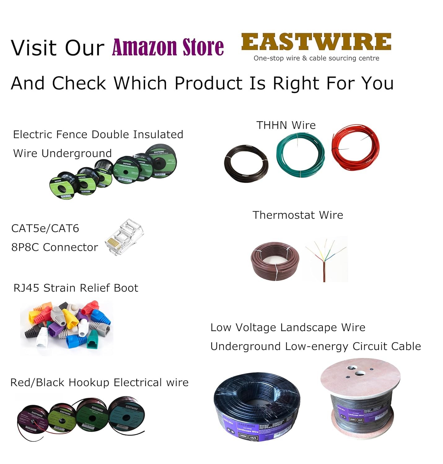18/6 100ft Thermostat Wire - Solid Copper 18 Gauge - CL2 - Power 100ft, brown