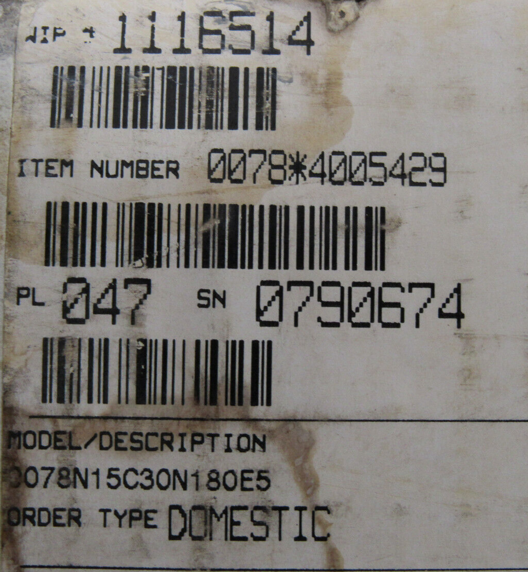 NEW ROSEMOUNT 0078N15C30N180E5 TEMPERATURE PROBE