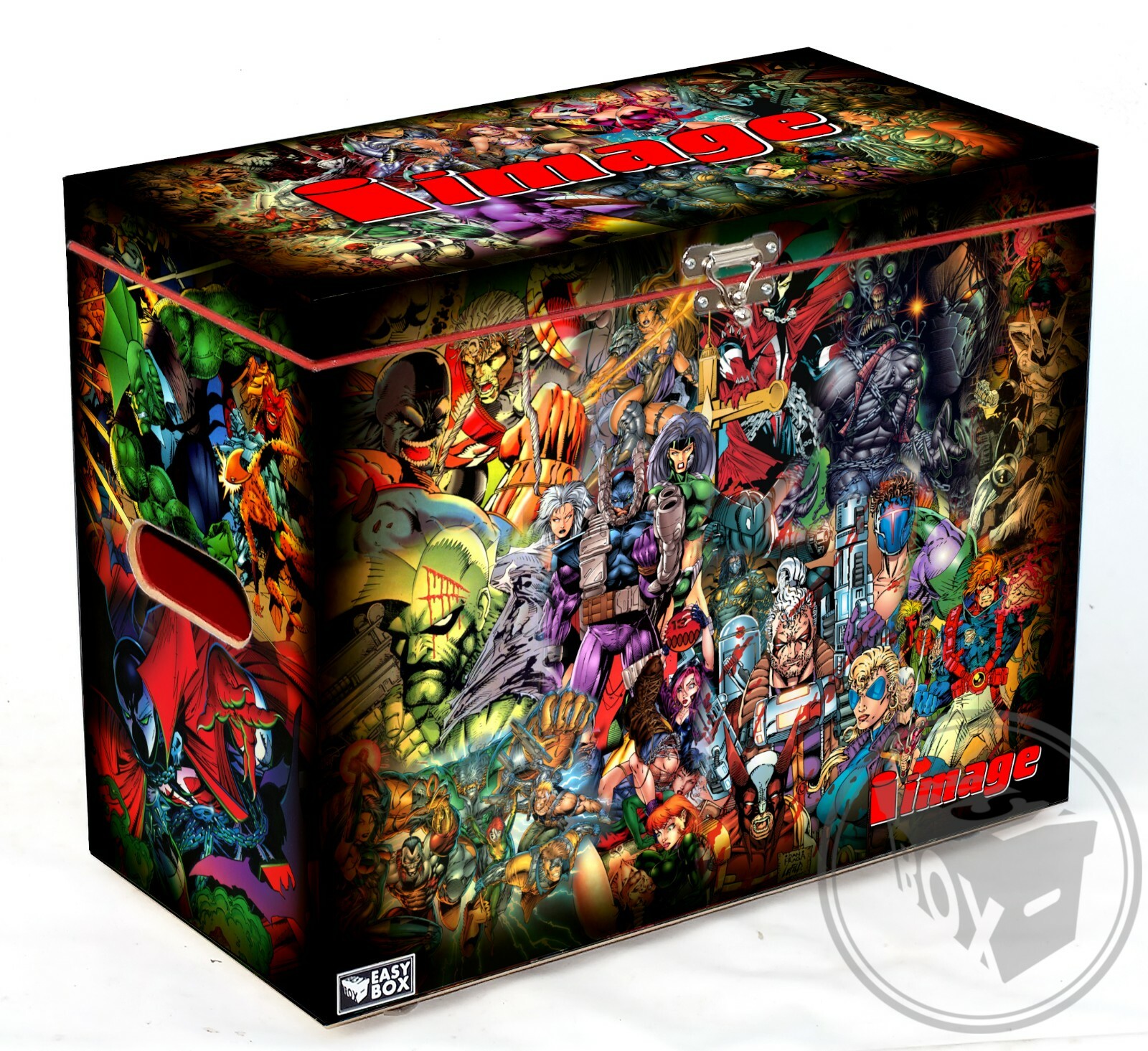 Image Comics 90s - Large Comic Book Hard Box Chest MDF