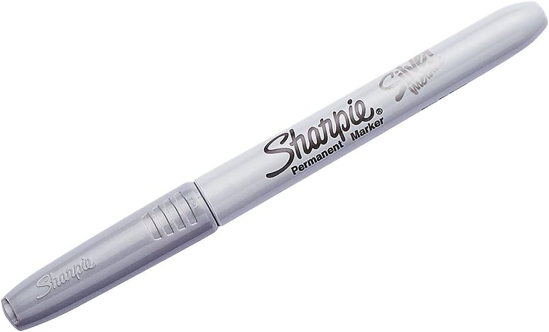 Sharpie Metallic Fine Point Permanent Marker, Assorted Colors, 2-Pack