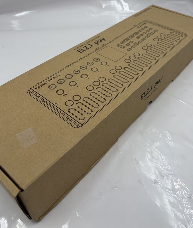 SONICWARE ELZ_1 PLAY PORTABLE KEUBOARD SYNTHESIZER BLACK NEW