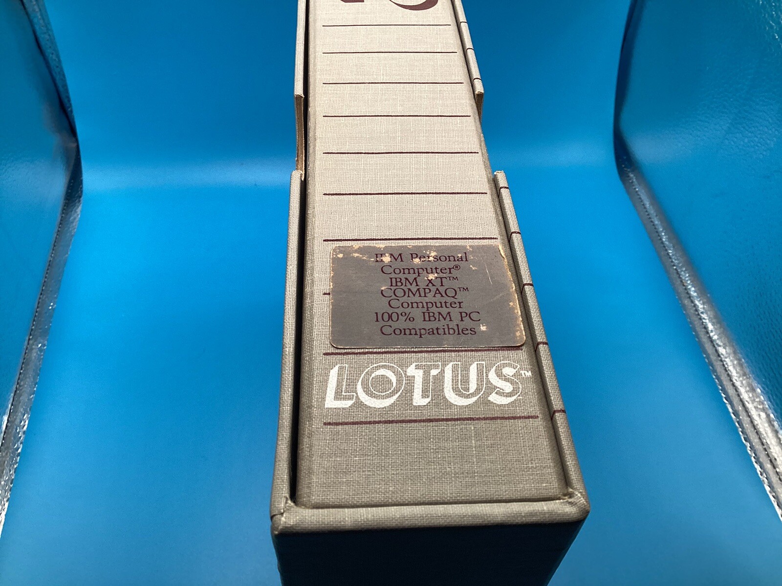 1983 Lotus 123 Spreadsheet Graphics Info Management Plus (No Software Included)