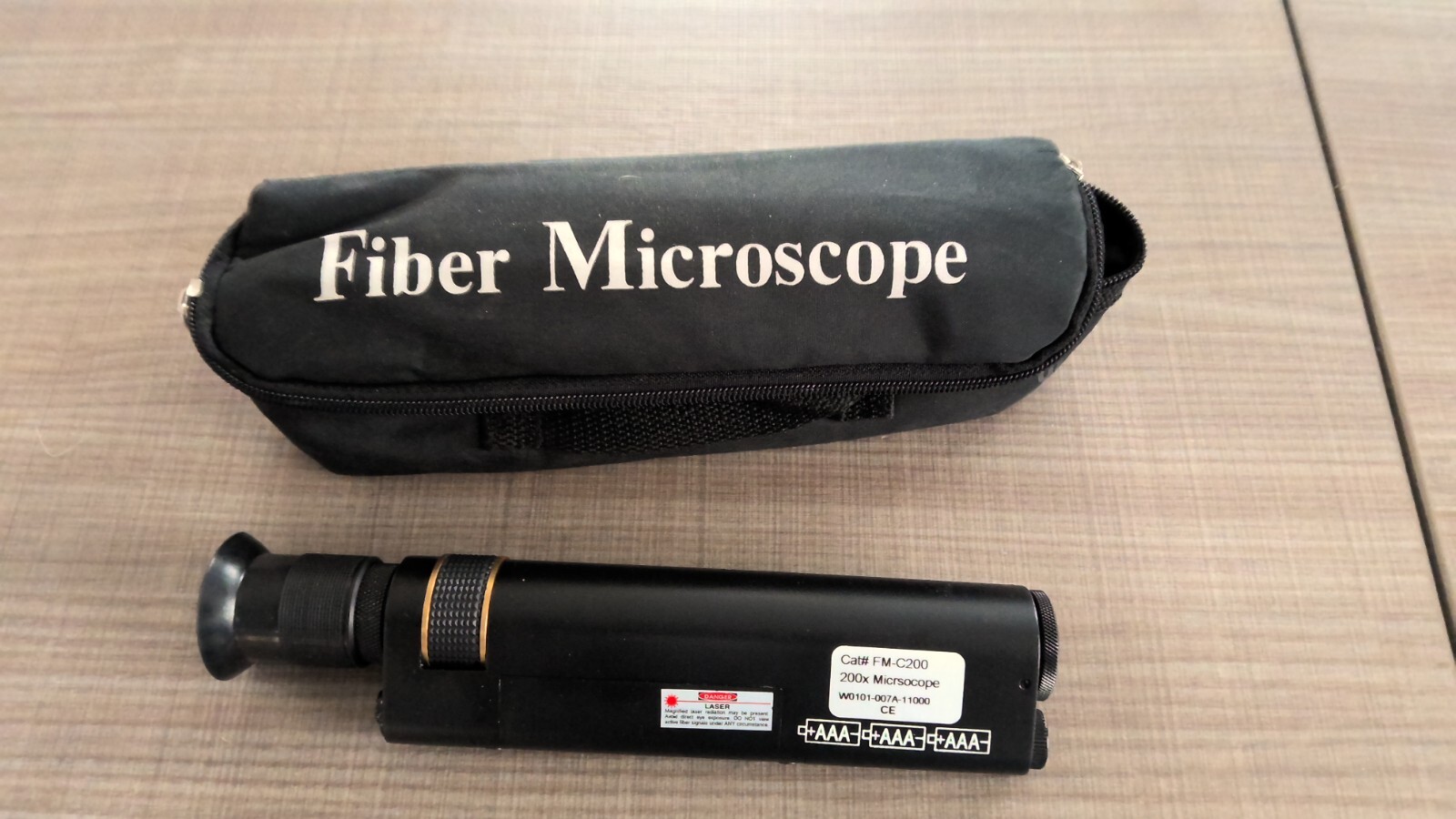 Westover Scientific FM-C200 - 2 200x Fiber Microscope with Case!