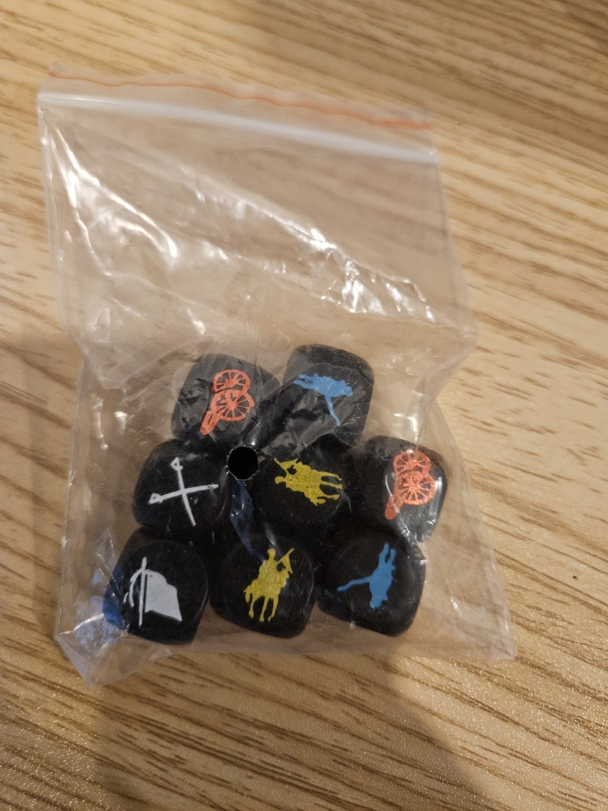 Command & Colors - Napoleonics, Wooden Dice Set