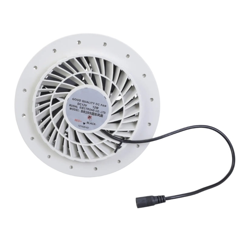 Low Noise Ventilation Fans For Continuous Ventilation In Attics And Greenhouses