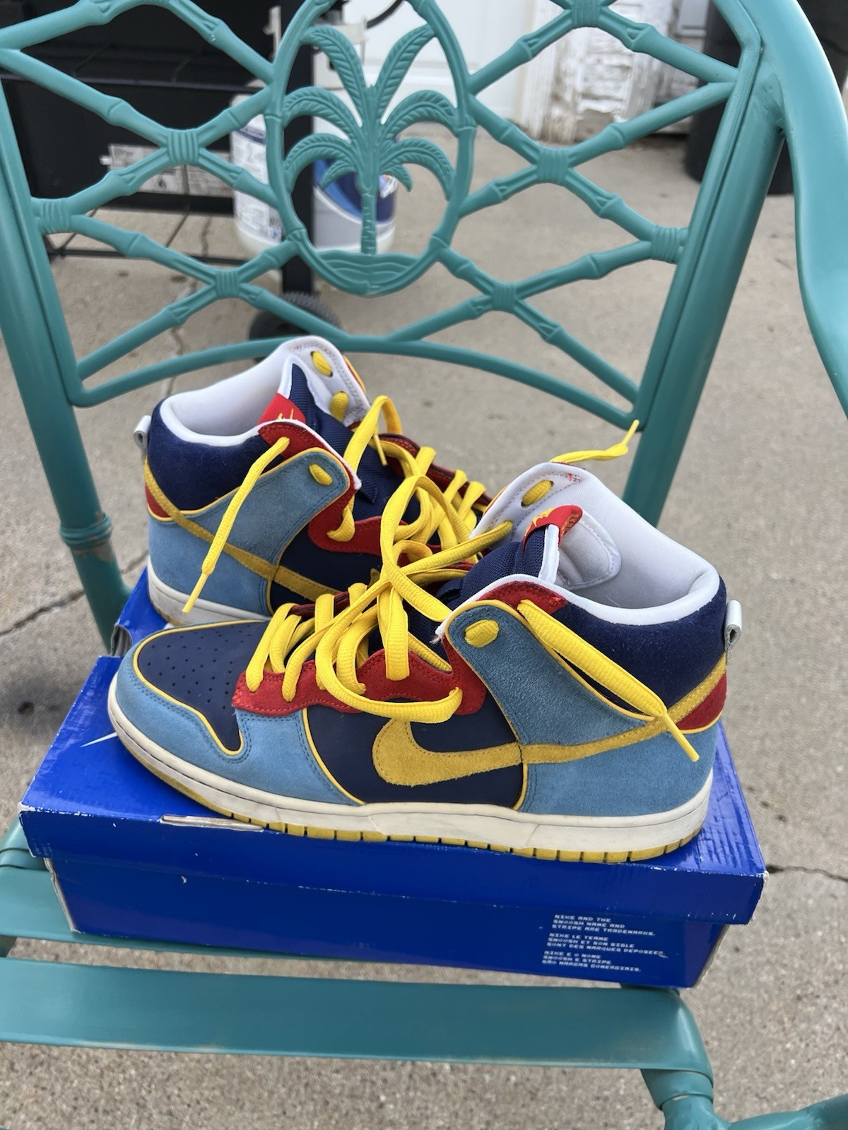 Nike SB Dunk High Men's Vintage Mr PacMan