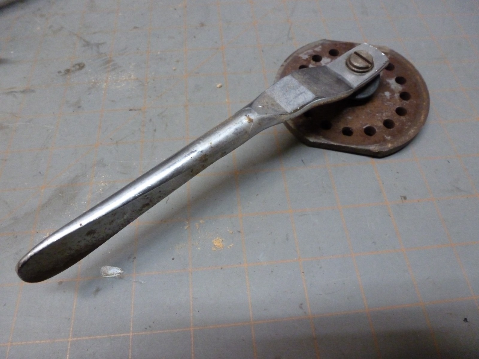 Genuine Used Craftsman Yoke to Carriage Lock Lever For Radial Arm Saw 113.23100