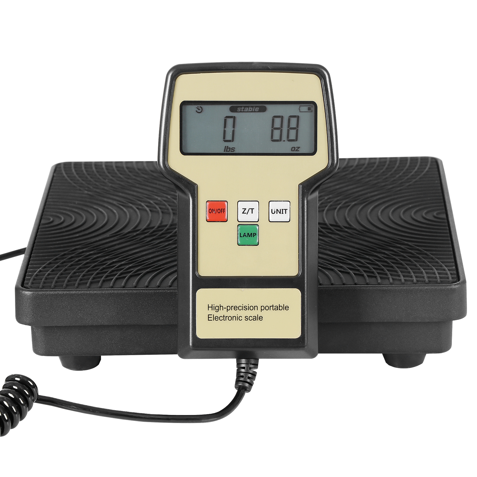 220LBS Electronic Refrigerant Charging Scale with Portable Case HVAC with Case