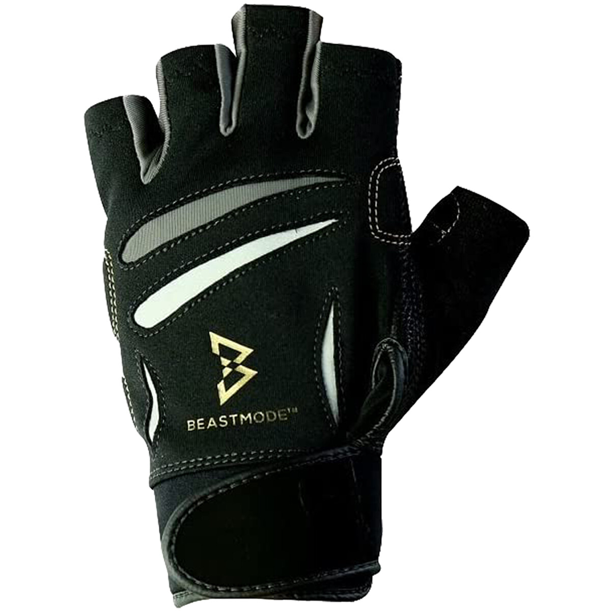 Bionic Men's BeastMode Fingerless Fitness Gloves - Black