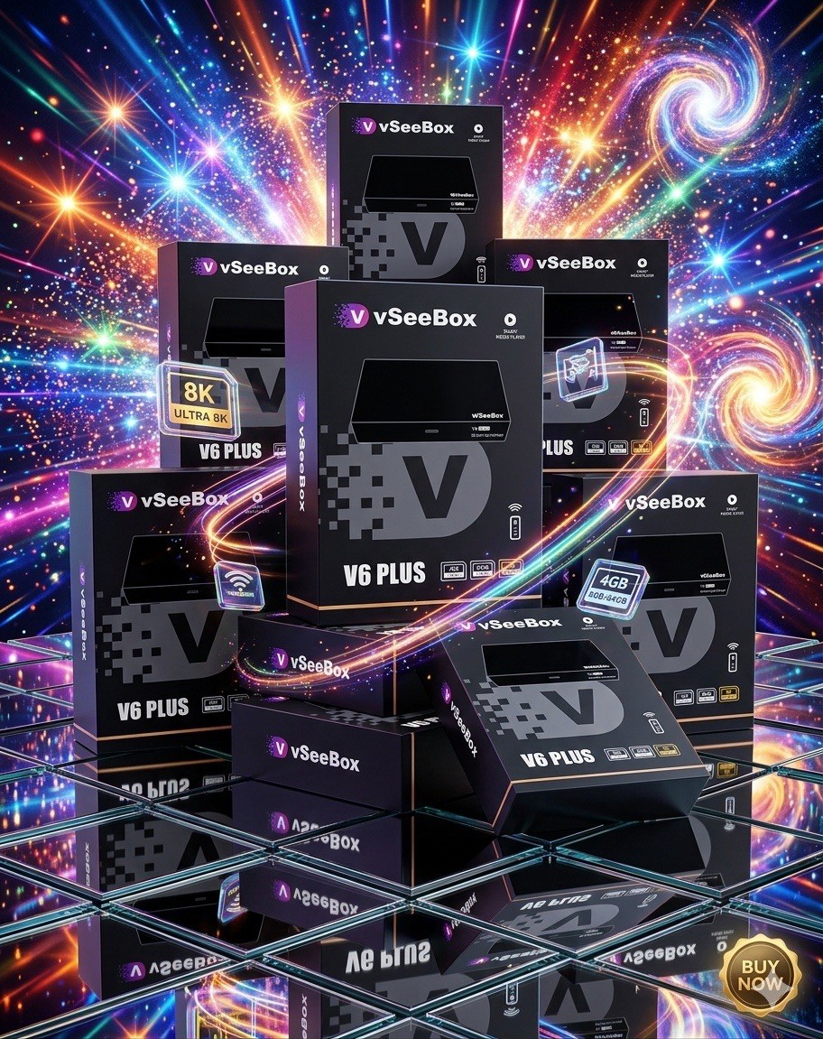 vSeeBox V6 Plus Authorized Seller 100% Authentic Free Shipping!