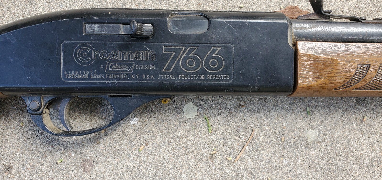 Vintage Crosman Model 766 Air Rifle Untested Parts Only