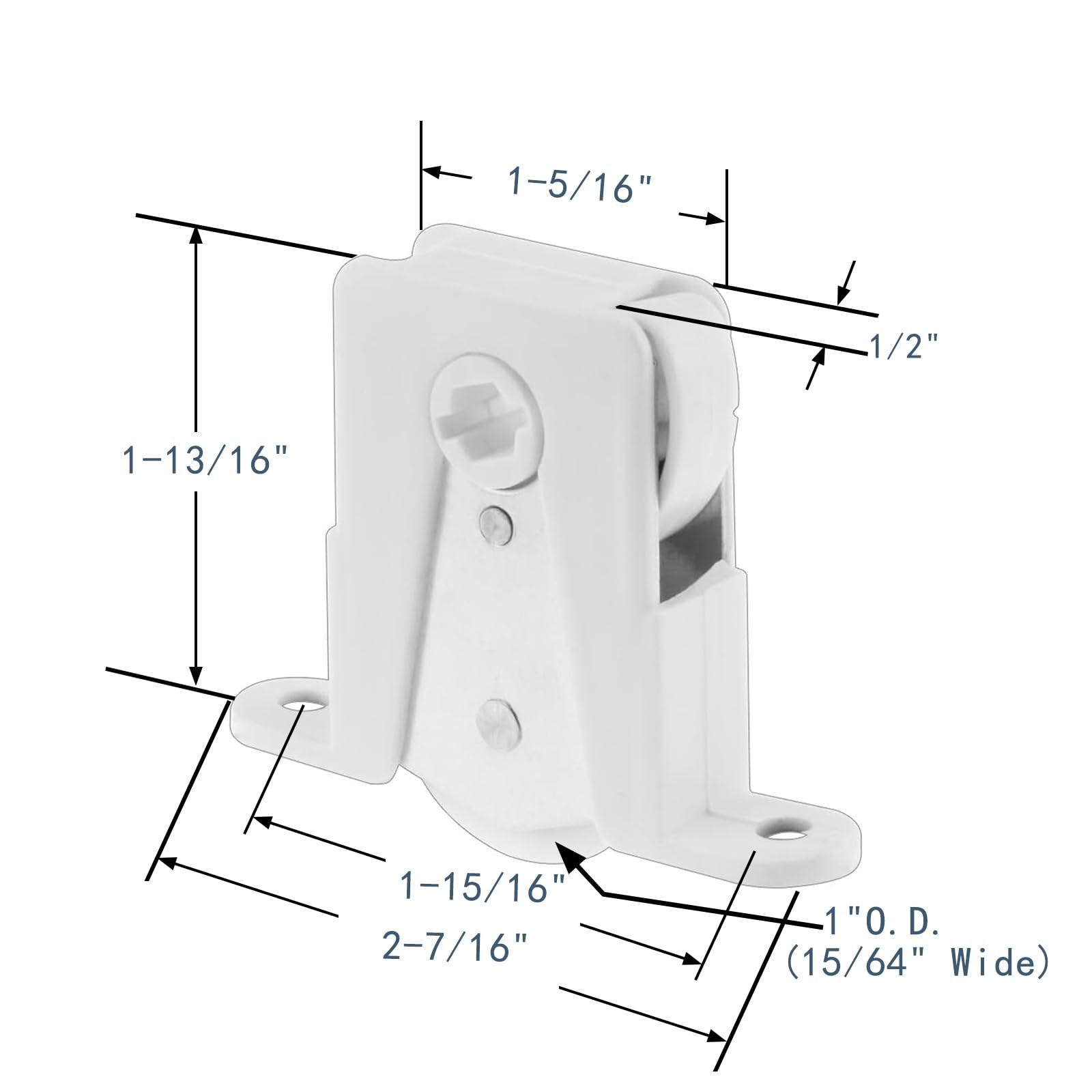 Sliding Screen Door Rollers for Andersen Part #1274104 Before 1991
