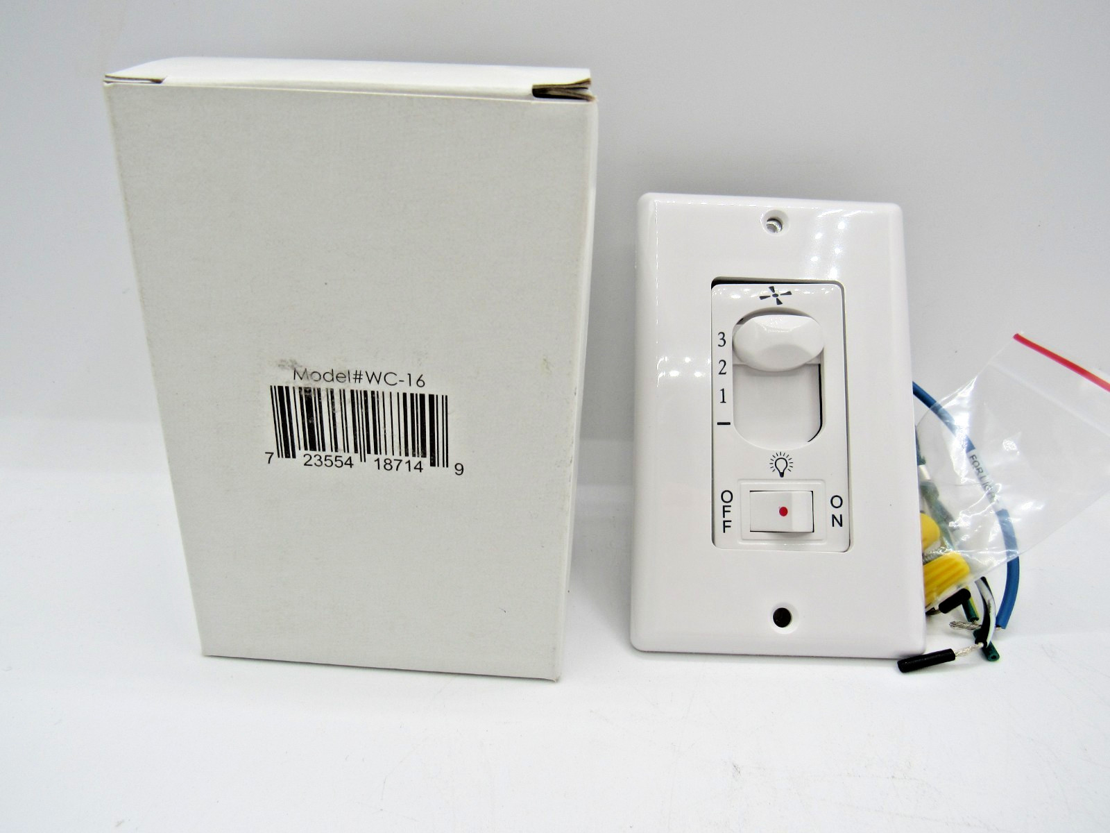 Ceiling Fan and Light Wall Control Rhine Electronic Model: UC9032 Lot of 2