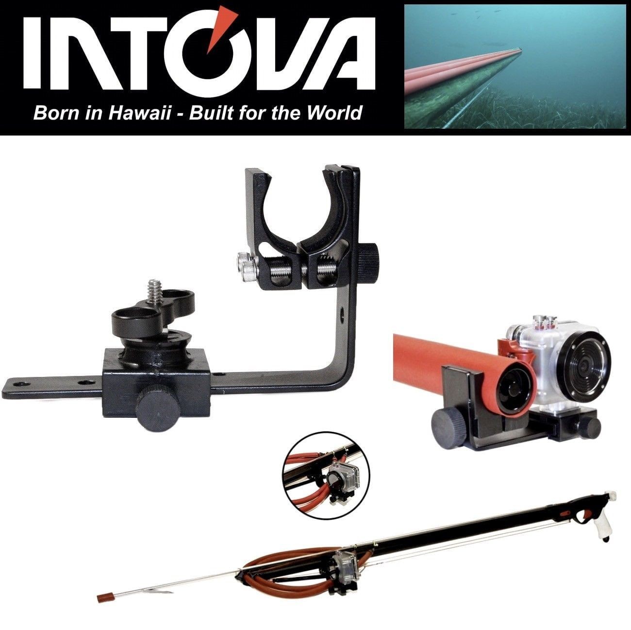 INTOVA SPEAR GUN CAMERA MOUNT