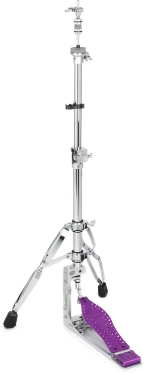 DW MDD Machined Direct Drive 2-leg Hi-hat Stand - Purple, Sweetwater Exclusive