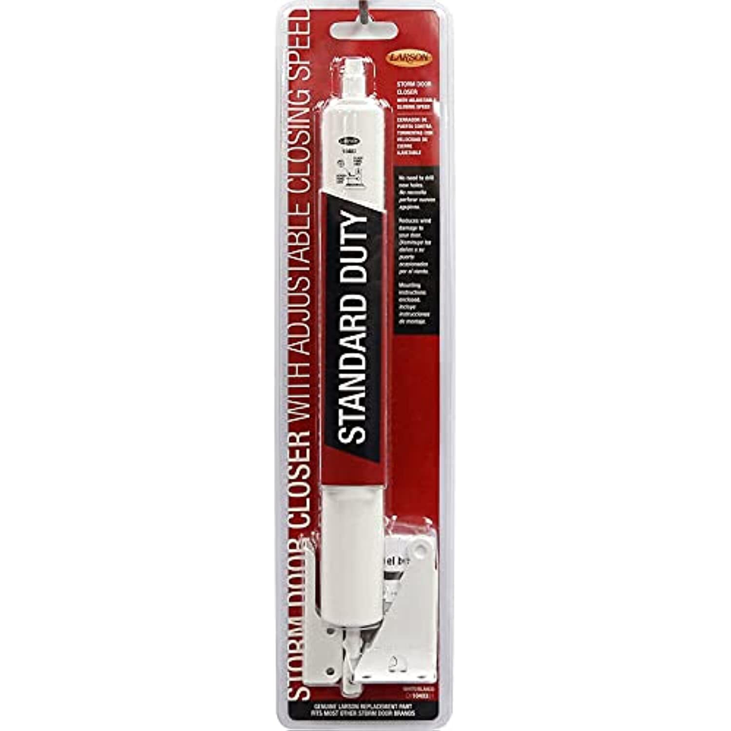 Larson Standard Duty Aluminum Pneumatic Door Closer - Case Of: 1