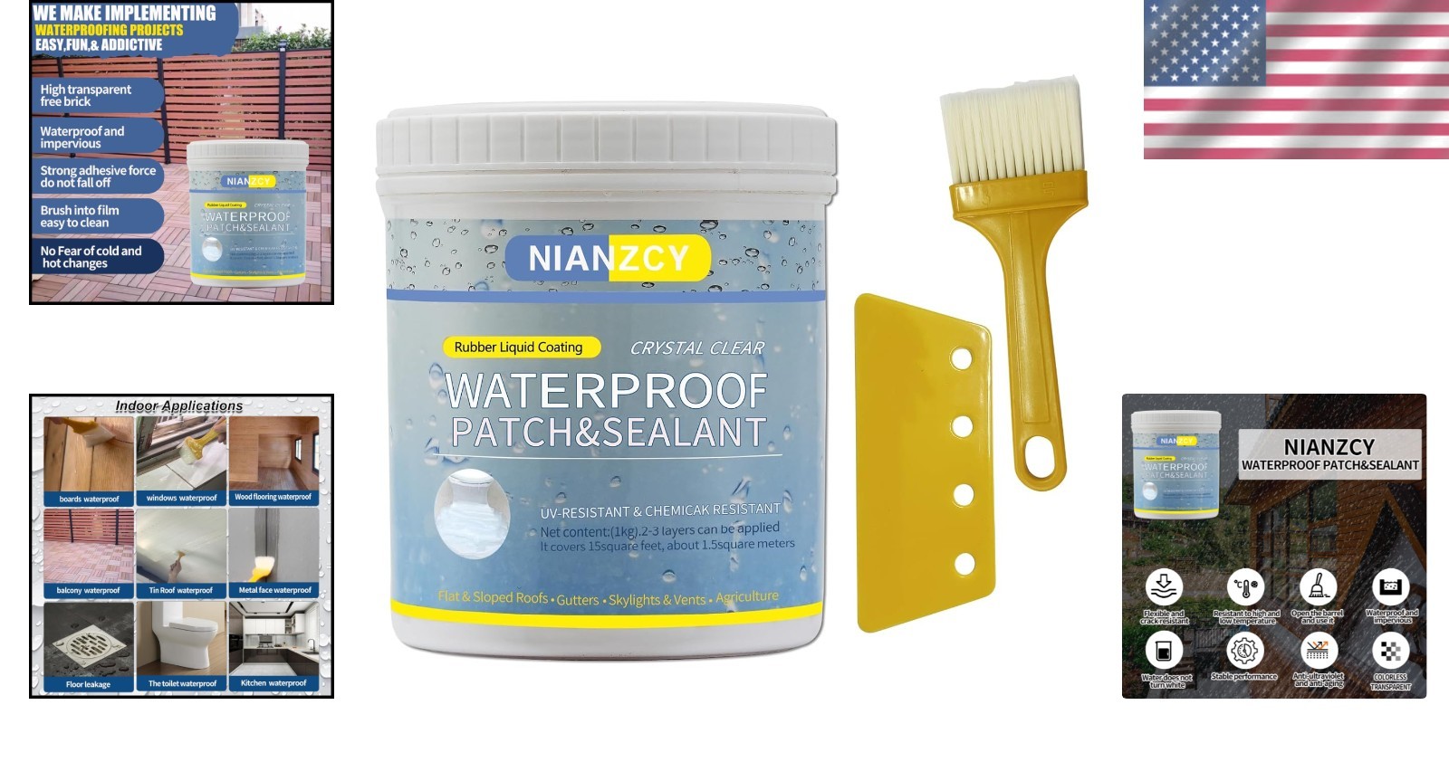 Archi Republic Clear Waterproofer - Highly Effective Waterproofing Coating That
