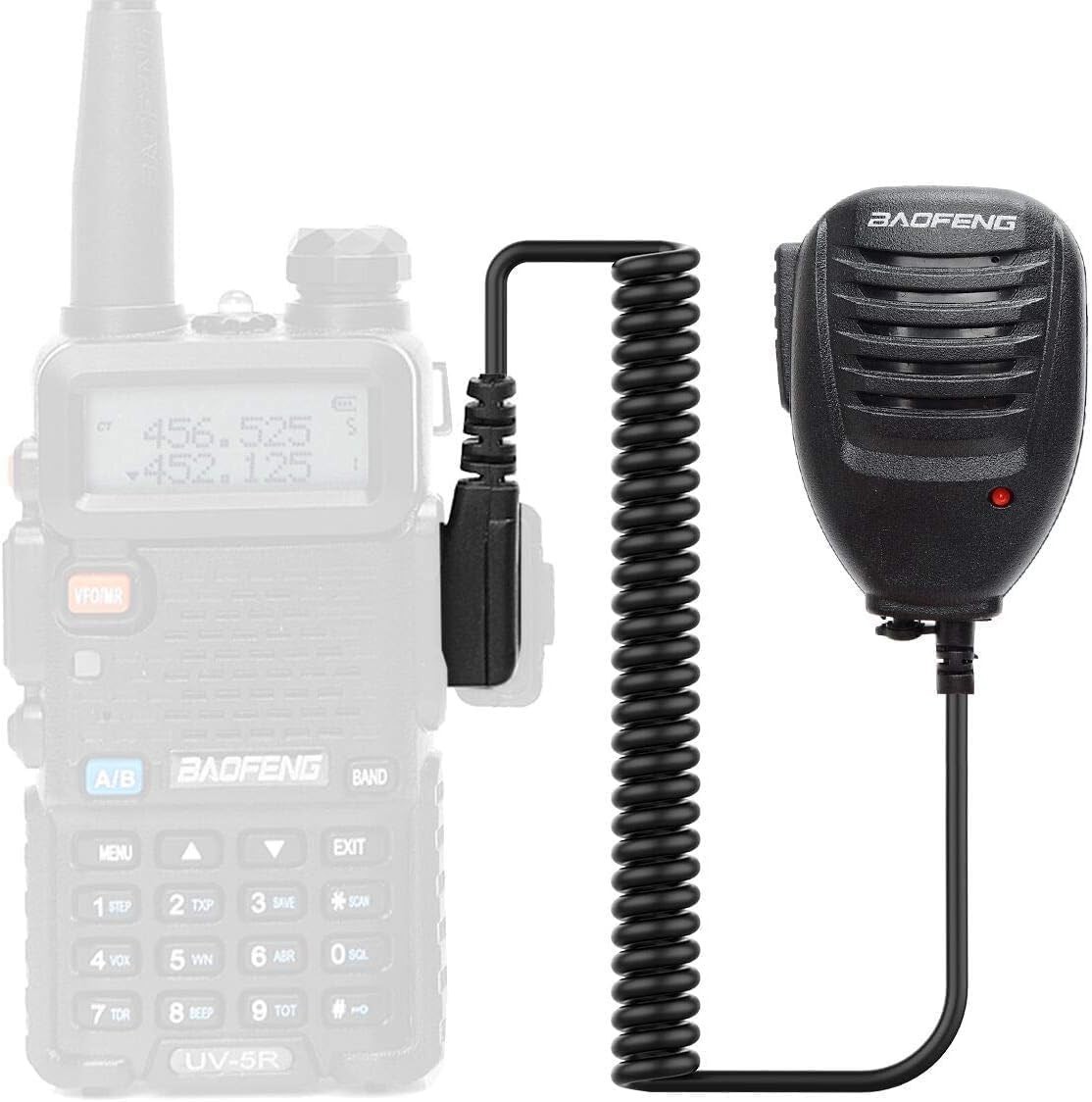Lightweight BF-S112 Handheld Speaker Mic with 3.5mm Jack - Ideal for Conferences
